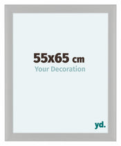 Como MDF Bilderrahmen 55x65cm Weiss Gemasert Vorne Messe | Yourdecoration.de