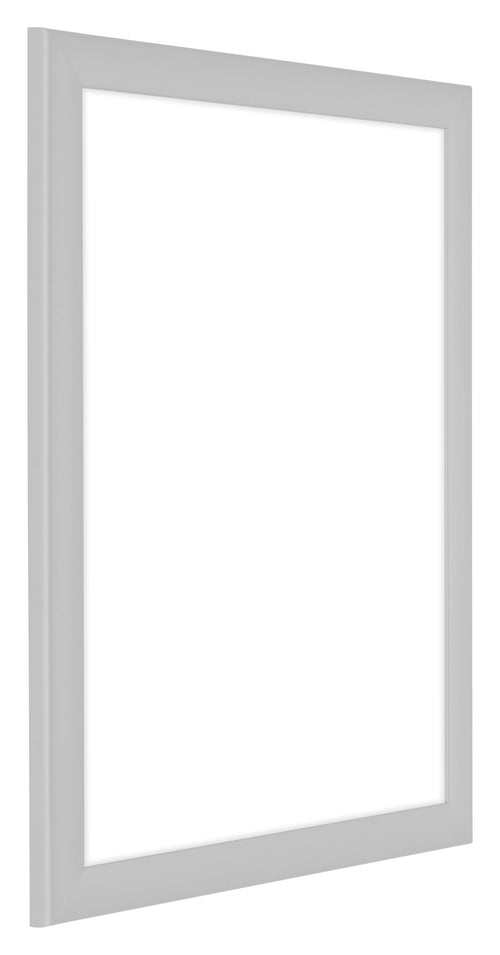 Como MDF Bilderrahmen 56x71cm Weiss Hochglanz Vorne Schrag | Yourdecoration.de