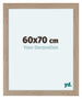 Como MDF Bilderrahmen 60x70cm Eiche Hell Vorne Messe | Yourdecoration.de