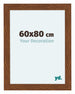 Como MDF Bilderrahmen 60x80cm Eiche Rustiek Vorne Messe | Yourdecoration.de