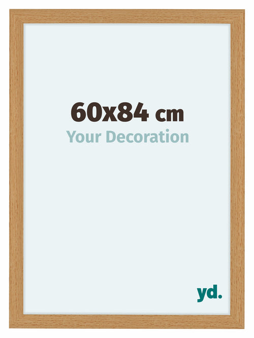 Como MDF Bilderrahmen 60x84cm Buche Vorne Messe | Yourdecoration.de