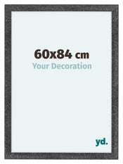 Como MDF Bilderrahmen 60x84cm Grau Gewischt Vorne Messe | Yourdecoration.de