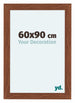 Como MDF Bilderrahmen 60x90cm Nussbaum Vorne Messe | Yourdecoration.de