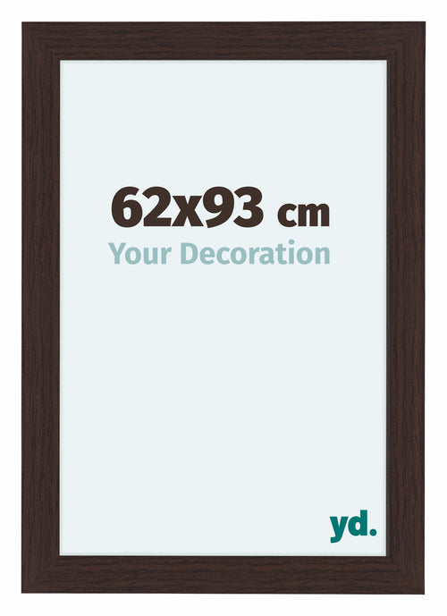 Como MDF Bilderrahmen 62x93cm Eiche Dunkel Vorne Messe | Yourdecoration.de