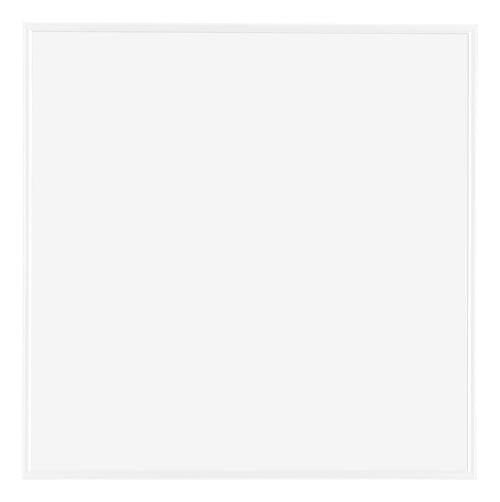 Evry Kunststoff Bilderrahmen 30x30cm Weiss Hochglanz Vorne | Yourdecoration.de