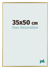 Evry Kunststoff Bilderrahmen 35x50cm Gold Vorne Messe | Yourdecoration.de