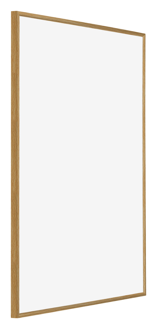 Evry Kunststoff Bilderrahmen 60x80cm Buche Hell Vorne Schrag | Yourdecoration.de