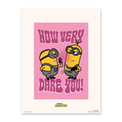 Grupo Erik P30X40cm0445 Print 30X40 cm Minions How Very Dare You | Yourdecoration.de