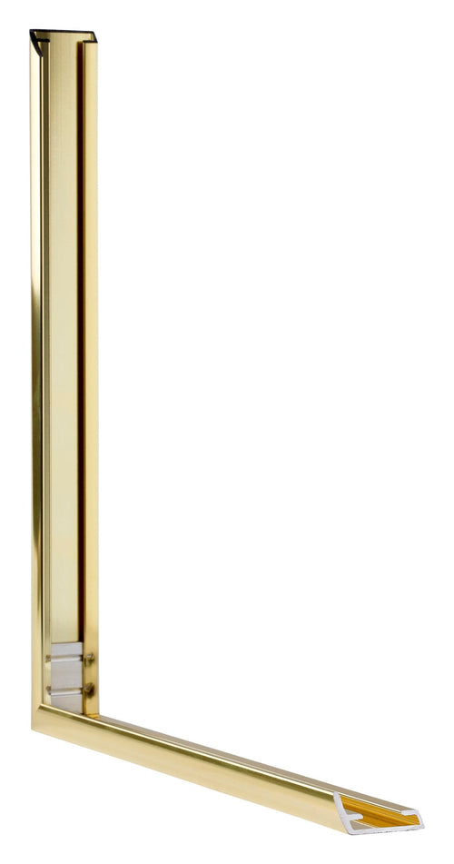 Kent Aluminium Bilderrahmen 20x60cm Gold Detail Querschnitte | Yourdecoration.de