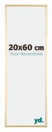 Kent Aluminium Bilderrahmen 20x60cm Gold Vorne Messe | Yourdecoration.de