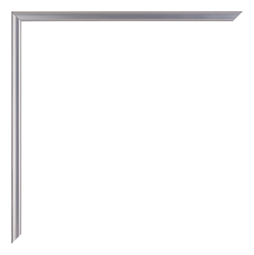 Kent Aluminium Bilderrahmen 21x30cm Platin Detail Ecke | Yourdecoration.de