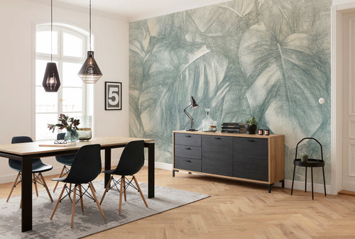 Komar Beyond Botanic Vlies Fototapete 400x250cm 4 bahnen interieur | Yourdecoration.de