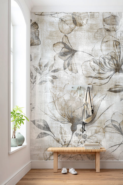 Komar Rustic Roses Vlies Fototapete 200x250cm 2 bahnen interieur | Yourdecoration.de