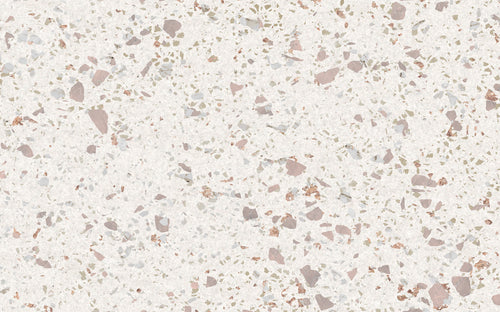 Komar Tasteful Terrazzo Vlies Fototapete 400x250cm 4 bahnen | Yourdecoration.de