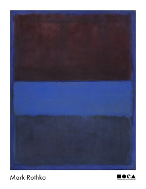 Kunstdruck Mark Rothko No 61 Rust and Blue 71x91 5cm MKR 859 PGM | Yourdecoration.de