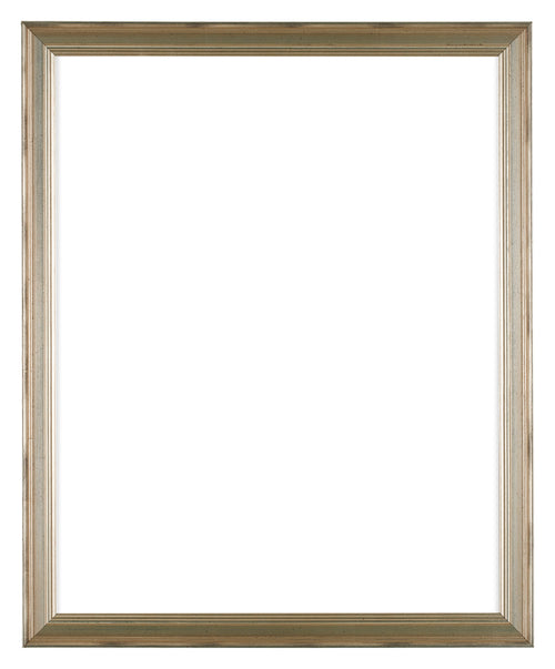 Lincoln Holz Bilderrahmen 70x90cm Silber Vorne | Yourdecoration.de