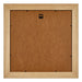 London Holz Bilderrahmen 45x45cm Braun Wenge Rucksteite | Yourdecoration.de