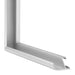 Miami Aluminium Bilderrahmen 20x30cm Silber Matt Detail Querschnitt | Yourdecoration.de