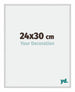 Miami Aluminium Bilderrahmen 24x30cm Silber Matt Vorne Messe | Yourdecoration.de