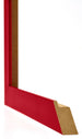 Mura MDF Bilderrahmen 18x24cm Rot Detail Querschnitt | Yourdecoration.de