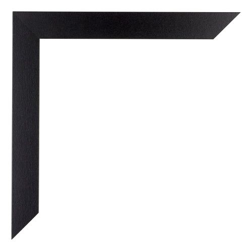 Mura MDF Bilderrahmen 18x24cm Schwarz Matt Detail Ecke | Yourdecoration.de