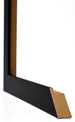 Mura MDF Bilderrahmen 18x24cm Schwarz Matt Detail Querschnitt | Yourdecoration.de