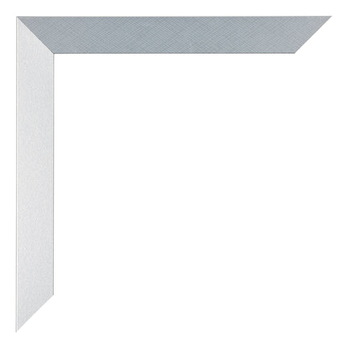 Mura MDF Bilderrahmen 20x20cm Aluminium Geburstet Detail Ecke | Yourdecoration.de