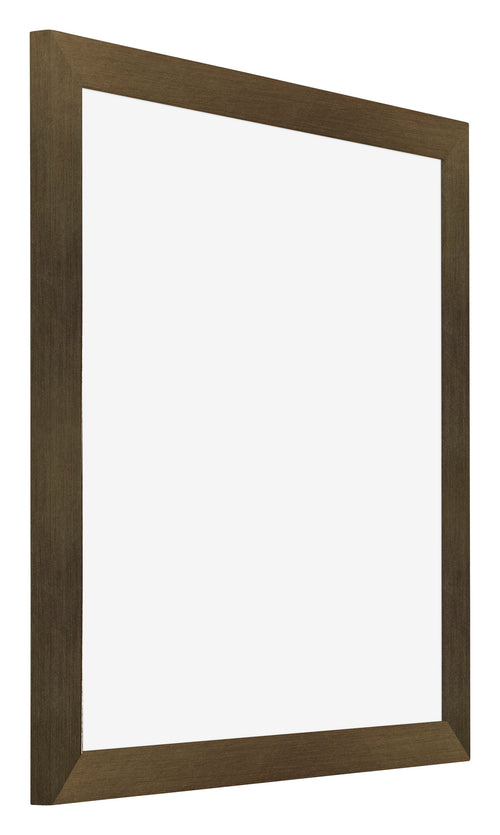 Mura MDF Bilderrahmen 20x20cm Bronze Dekor Vorne Schrag | Yourdecoration.de