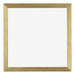 Mura MDF Bilderrahmen 20x20cm Gold Glanz Vorne | Yourdecoration.de