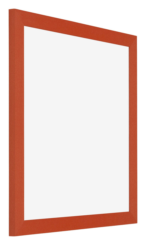 Mura MDF Bilderrahmen 20x20cm Orange Vorne Schrag | Yourdecoration.de