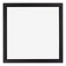 Mura MDF Bilderrahmen 20x20cm Schwarz Gemasert Vorne | Yourdecoration.de