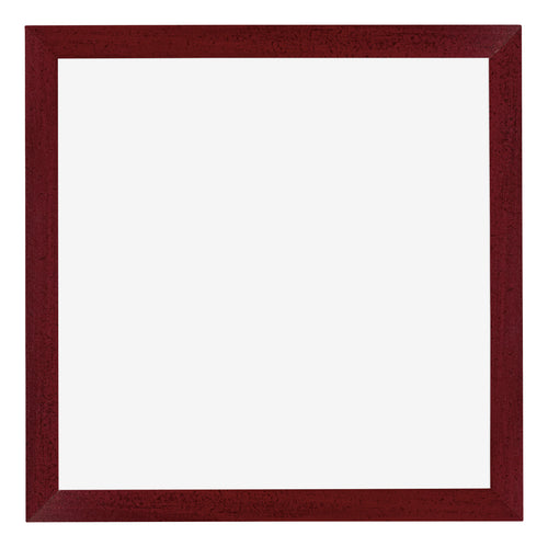 Mura MDF Bilderrahmen 20x20cm Weinrot Gewischt Vorne | Yourdecoration.de