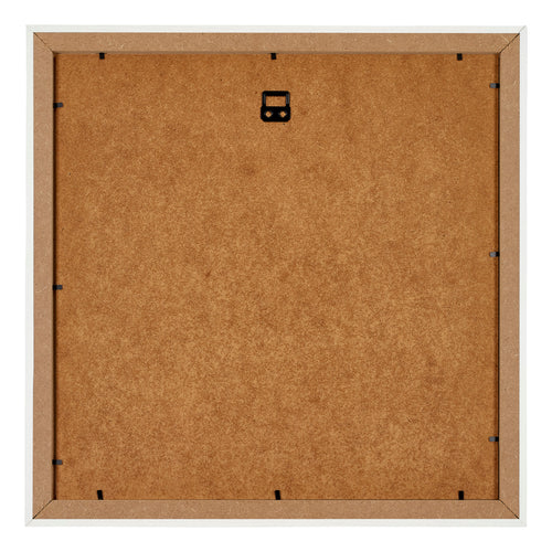 Mura MDF Bilderrahmen 20x20cm Weiss Gewischt Rückseite | Yourdecoration.de