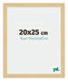 Mura MDF Bilderrahmen 20x25cm Ahorn Dekor Vorne Messe | Yourdecoration.de