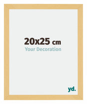 Mura MDF Bilderrahmen 20x25cm Buche Dekor Vorne Messe | Yourdecoration.de