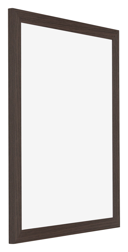 Mura MDF Bilderrahmen 20x25cm Eiche Dunkel Vorne Schrag | Yourdecoration.de