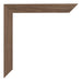 Mura MDF Bilderrahmen 20x25cm Nussbaum Dunkel Detail Ecke | Yourdecoration.de