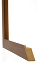 Mura MDF Bilderrahmen 20x25cm Nussbaum Dunkel Detail Querschnitt | Yourdecoration.de