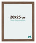 Mura MDF Bilderrahmen 20x25cm Nussbaum Dunkel Vorne Messe | Yourdecoration.de