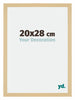 Mura MDF Bilderrahmen 20x28cm Ahorn Dekor Vorne Messe | Yourdecoration.de