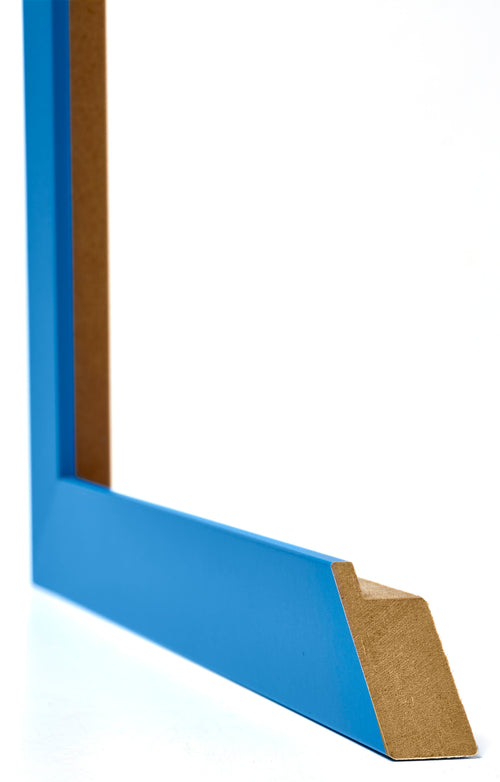 Mura MDF Bilderrahmen 20x28cm Hell Blau Detail Querschnitt | Yourdecoration.de