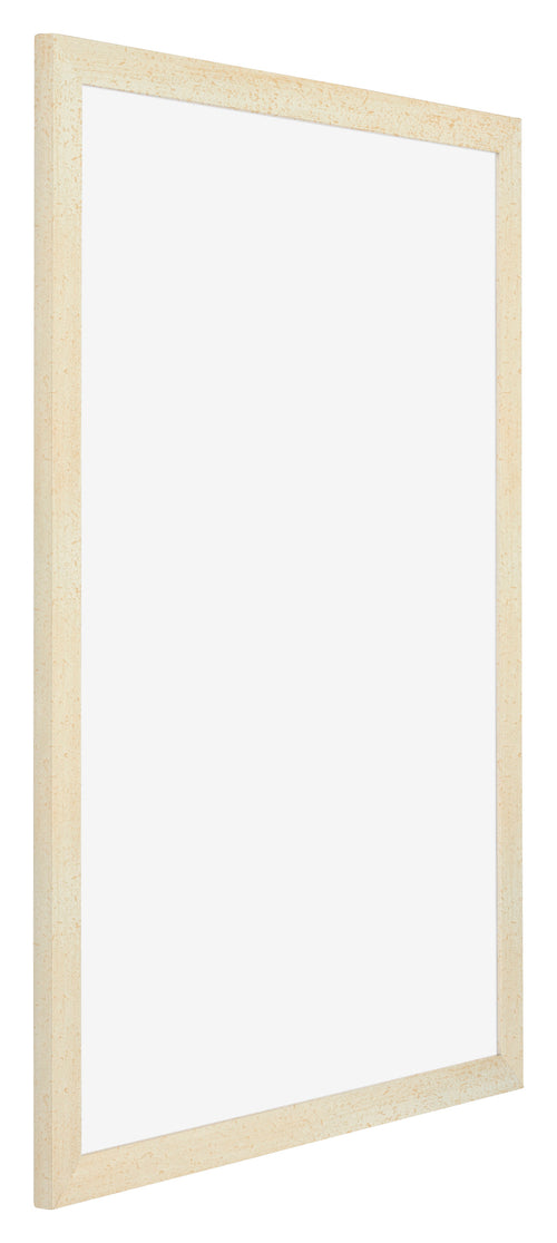 Mura MDF Bilderrahmen 20x28cm Sand Gewischt Vorne Schrag | Yourdecoration.de