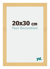 Mura MDF Bilderrahmen 20x30cm Buche Dekor Vorne Messe | Yourdecoration.de