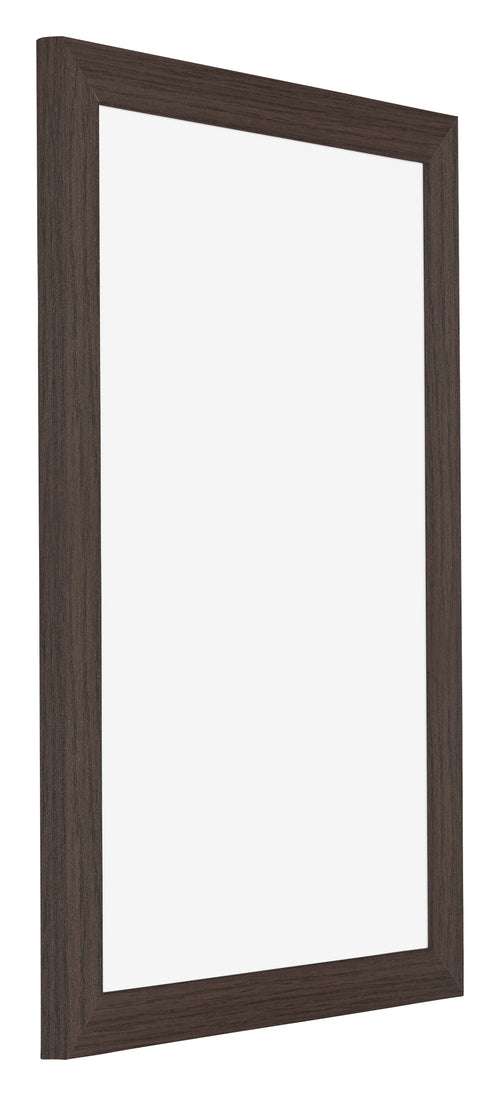 Mura MDF Bilderrahmen 20x30cm Eiche Dunkel Vorne Schrag | Yourdecoration.de