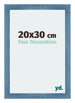 Mura MDF Bilderrahmen 20x30cm Hell Blau Geveegd Vorne Messe | Yourdecoration.de