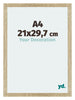 Mura MDF Bilderrahmen 21x29 7cm A4 Sonoma Eiche Messe | Yourdecoration.de