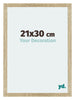 Mura MDF Bilderrahmen 21x30cm Sonoma Eiche Vorne Messe | Yourdecoration.de