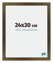 Mura MDF Bilderrahmen 24x30cm Bronze Dekor Vorne Messe | Yourdecoration.de