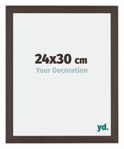 Mura MDF Bilderrahmen 24x30cm Eiche Dunkel Vorne Messe | Yourdecoration.de