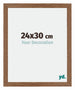 Mura MDF Bilderrahmen 24x30cm Eiken Rustiek Vorne Messe | Yourdecoration.de